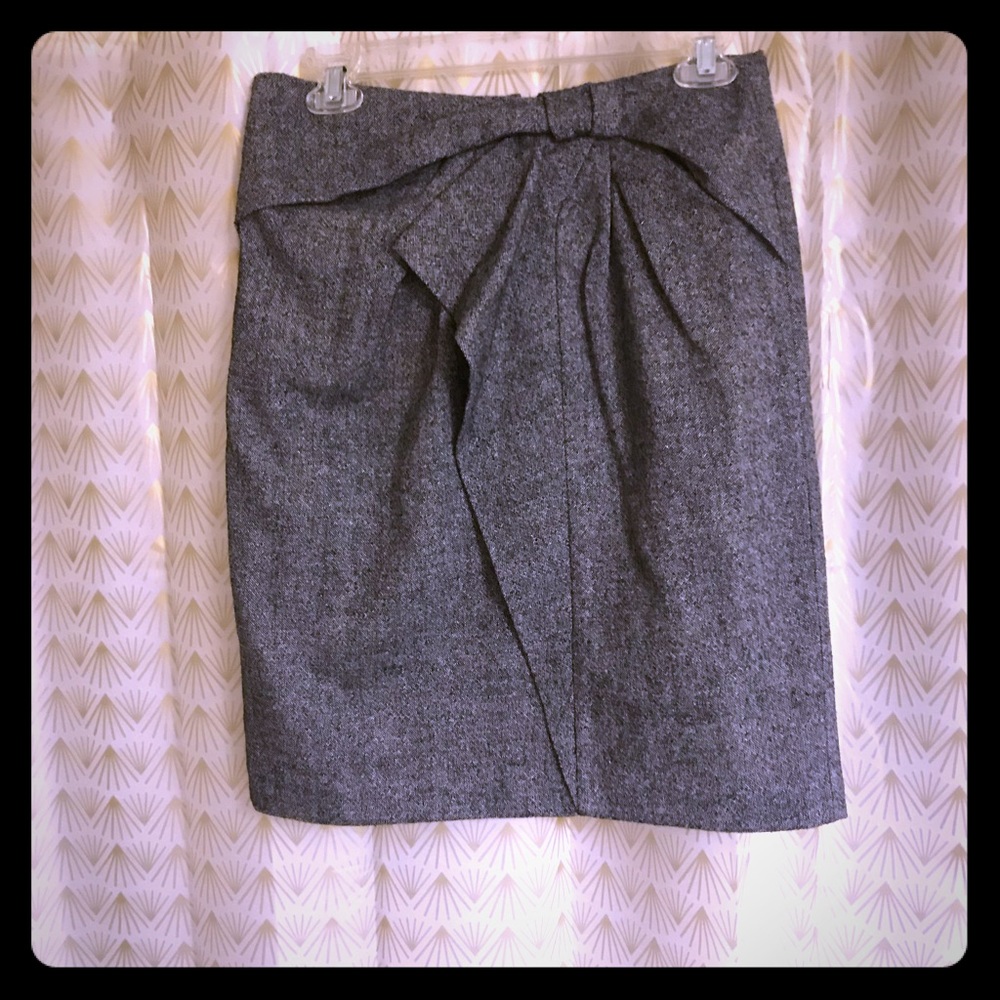 Banana Republic wool blend skirt with Bow